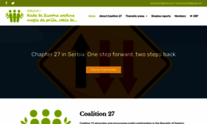 Koalicija27.org thumbnail