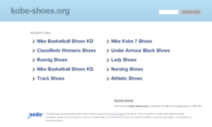 Kobe-shoes.org thumbnail