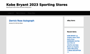 Kobebryant.sportingstores.net thumbnail