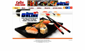 Kobesteaknsushi.com thumbnail