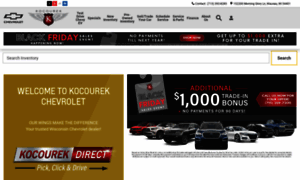 Kocourekchevrolet.com thumbnail