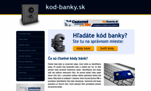 Kod-banky.sk thumbnail