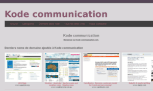 Kode-communication.com thumbnail