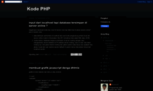 Kodephp.blogspot.com thumbnail