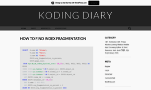 Kodingdiary.wordpress.com thumbnail