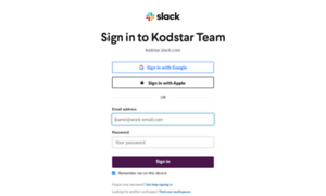 Kodstar.slack.com thumbnail