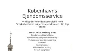 Koebenhavns-ejendomsservice.dk thumbnail