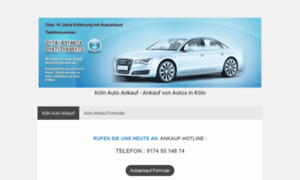 Koeln-auto-ankauf.jimdo.com thumbnail