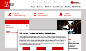 Koelsch-akademie.de thumbnail