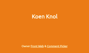 Koenknol.nl thumbnail