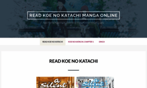 Koenokatachi.online thumbnail