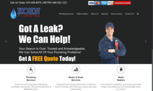 Koenplumbing.com thumbnail