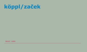 Koeppl-zacek.net thumbnail