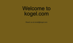 Kogel.com thumbnail