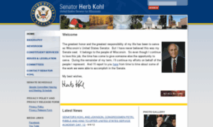 Kohl.senate.gov thumbnail