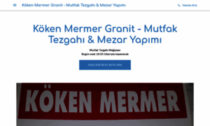 Koken-mermer-granit-mutfak-tezgah-mezar-yapimi.business.site thumbnail