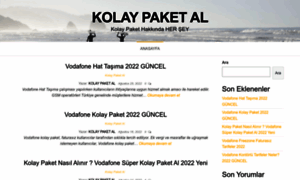 Kolaypaketal.com thumbnail