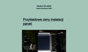 Kolektory-dofinansowanie.pl thumbnail