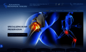 Kollmorgenorthopedics.com thumbnail