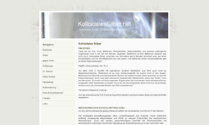 Kolloidalessilber.net thumbnail