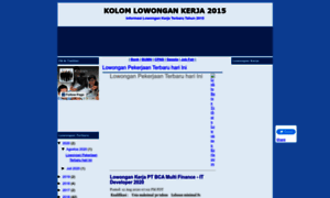 Kolom-lowongankerja.blogspot.com thumbnail