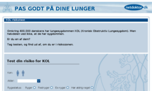 Kolrisikotest.netdoktor.dk thumbnail