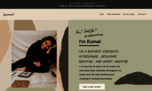 Komal.com thumbnail