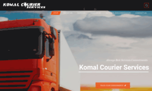 Komalcourierservices.in thumbnail