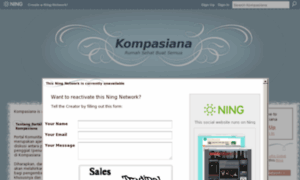 Kompasiana.ning.com thumbnail