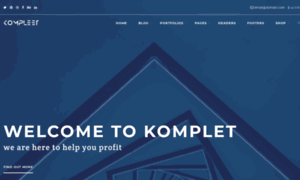 Kompleet.drupalet.com thumbnail