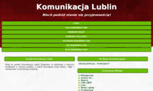 Komunikacja.lublin.pl thumbnail