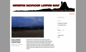 Komunitasbackpackerlampungbarat.wordpress.com thumbnail