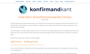 Konfirmandkant.dk thumbnail