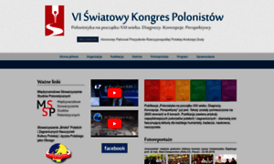 Kongrespolonistow2016.us.edu.pl thumbnail