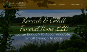 Konicekandcollettfuneralhome.com thumbnail