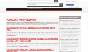 Konkursy.forumsamochodowe.pl thumbnail