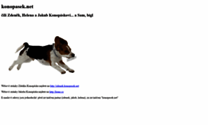 Konopasek.net thumbnail