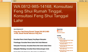 Konsultasidenahrumahmenurutfengshui.blogspot.co.id thumbnail