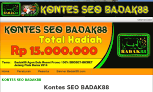 Kontesseo-badak88.com thumbnail