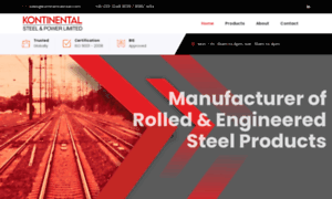 Kontinentalsteel.com thumbnail