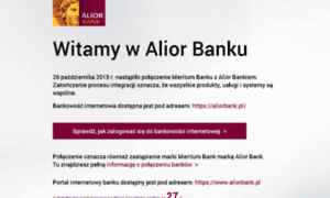 Konto.meritumbank.pl thumbnail