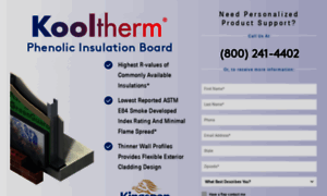 Kooltherm.kingspaninsulation.us thumbnail