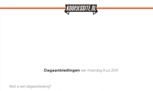 Koopjessite.nl thumbnail