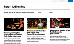 Koranjudionline9.wordpress.com thumbnail