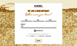 Korbel.com thumbnail