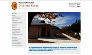 Korea.dhamma.org thumbnail