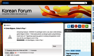 Korean-pop-forum.blogspot.com thumbnail