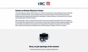 Korean-resource-center.workable.com thumbnail