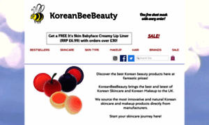 Koreanbeebeauty.co.uk thumbnail