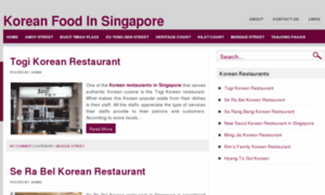 Koreanfoodsingapore.com thumbnail